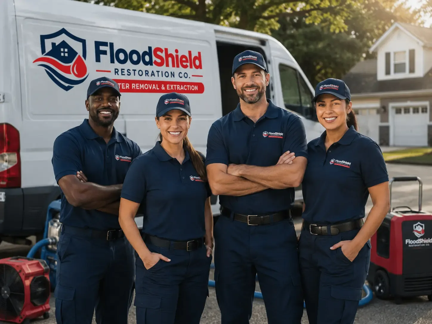 Flood Damage Restoration company in Chinquapin, NC
